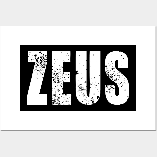 Zeus Wall Art by Jackson Lester